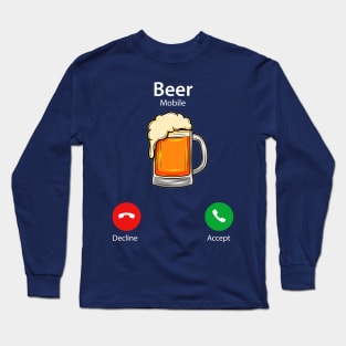 Beer craft pong brewers brewery oktoberfest gift idea present Long Sleeve T-Shirt